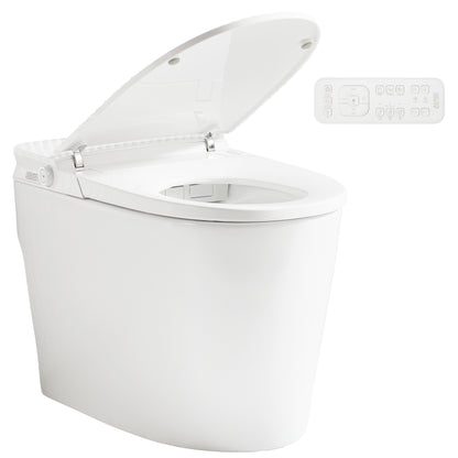 FORNO ACQUA Luxurious Super Smart Toilet. Includes Bidet, Heated Seat, Auto Flush, Auto Lid, Powerful Flush, Ideal for master bathrooms.