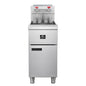 Forno Commerciale Natural Gas Deep Fryer, 4 Burners 120,000 BTU, 50 lbs Oil Capacity