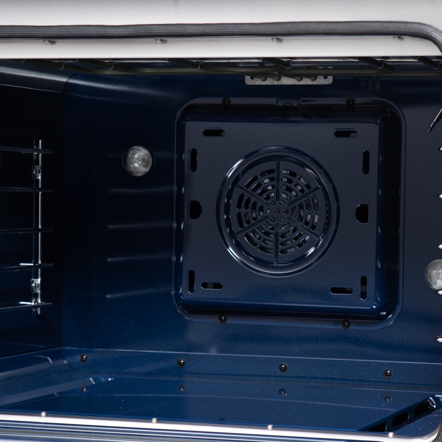 Forno Massimo 30-Inch Freestanding Dual Fuel Range in White with Antique Brass Accessories, 4 Burners, 4.32 cu. ft. Convection Oven