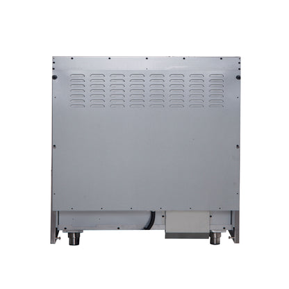 Forno Galiano 36-Inch Freestanding Electric Range, True Convection, Energy Efficient