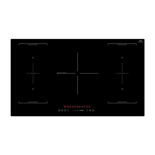 Forno Ornonzo 36-Inch Induction Cooktop, 5 Zones, 2 Flex-Zones, 10,200W Total Power, Touch Control, 9 Power Levels