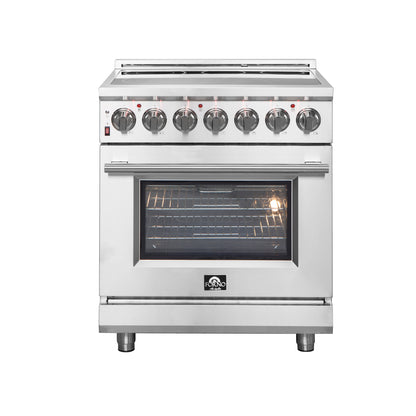Forno Massimo 30-Inch Freestanding Electric Range, True Convection Oven