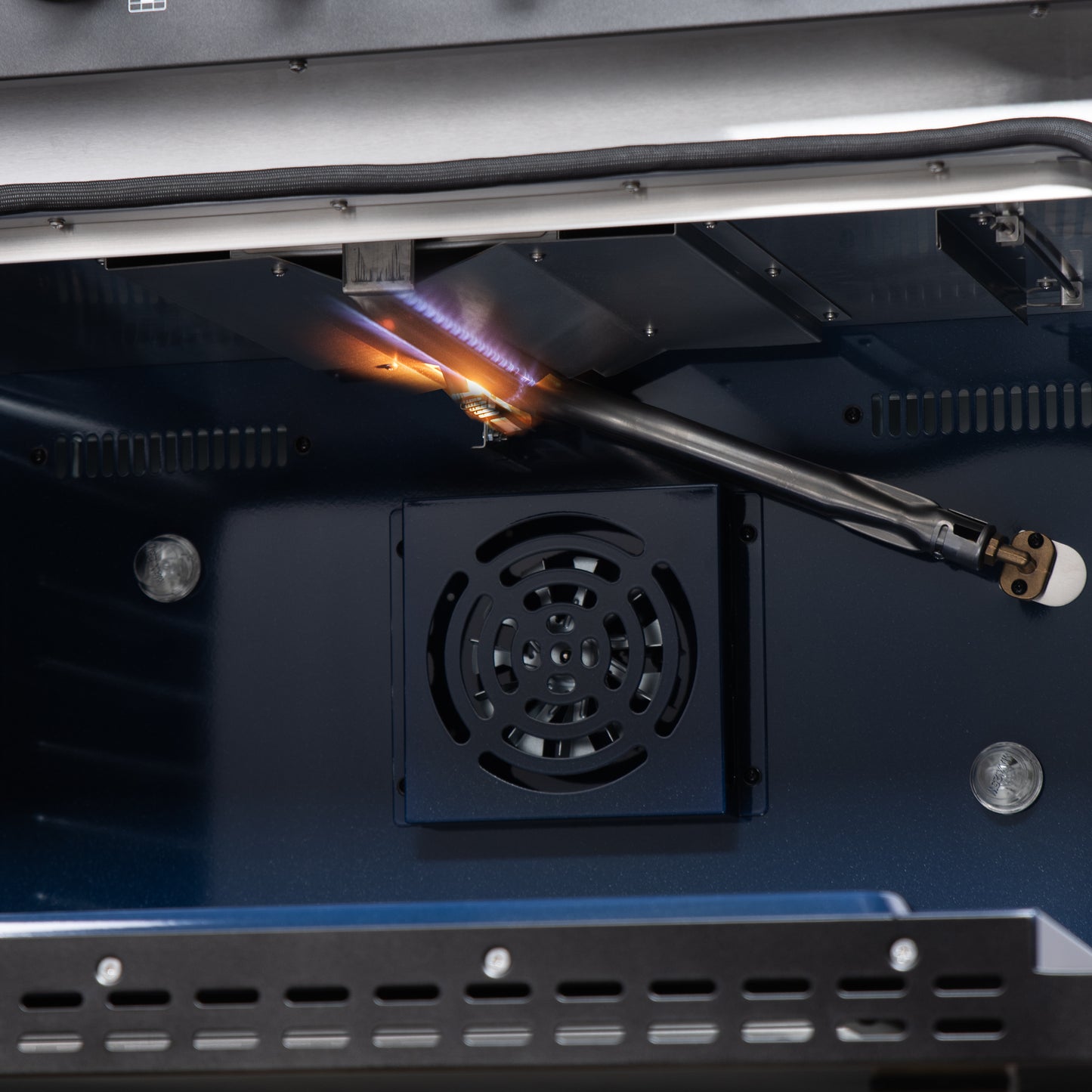 Forno Massimo 36-Inch Black Freestanding Gas Range, 6 Sealed Burners, Convection Oven, Energy Efficient