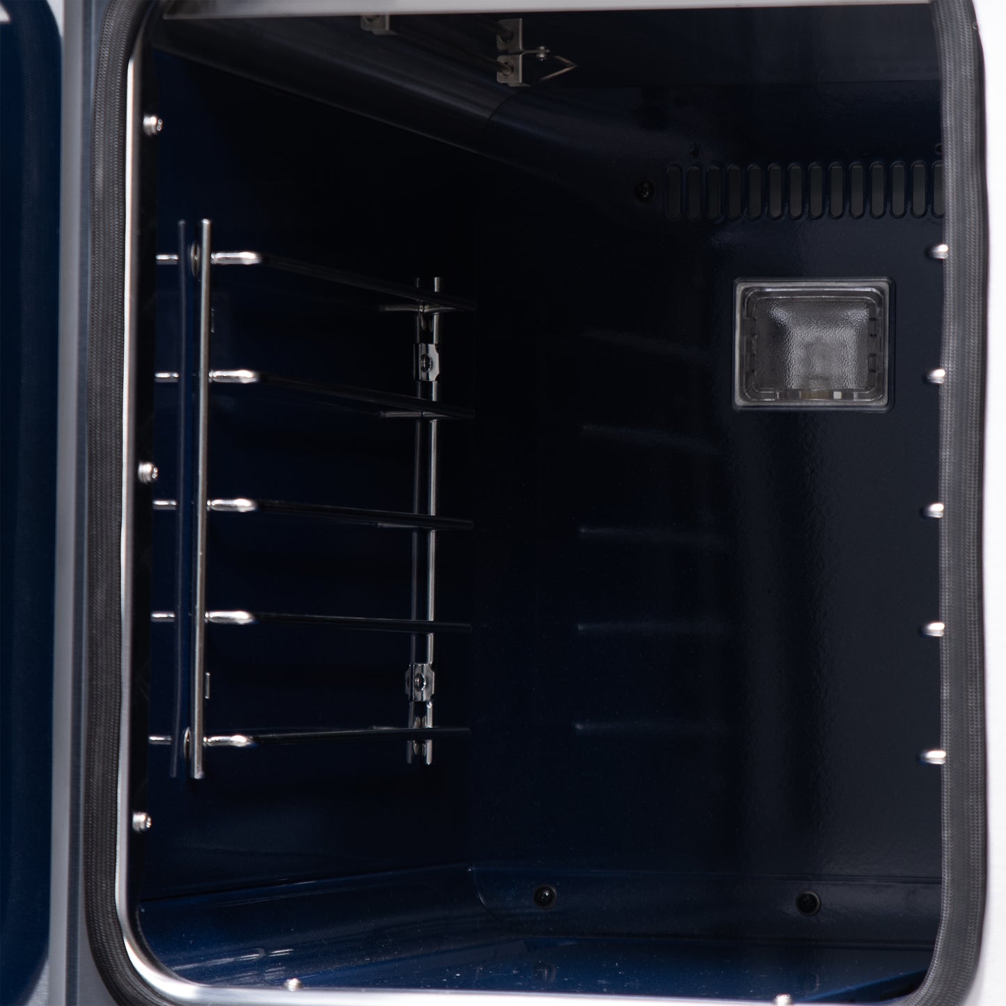 Forno Capriasca 48-Inch White Freestanding French Door Gas Range, 8 Burners, Convection Oven, Energy Efficient