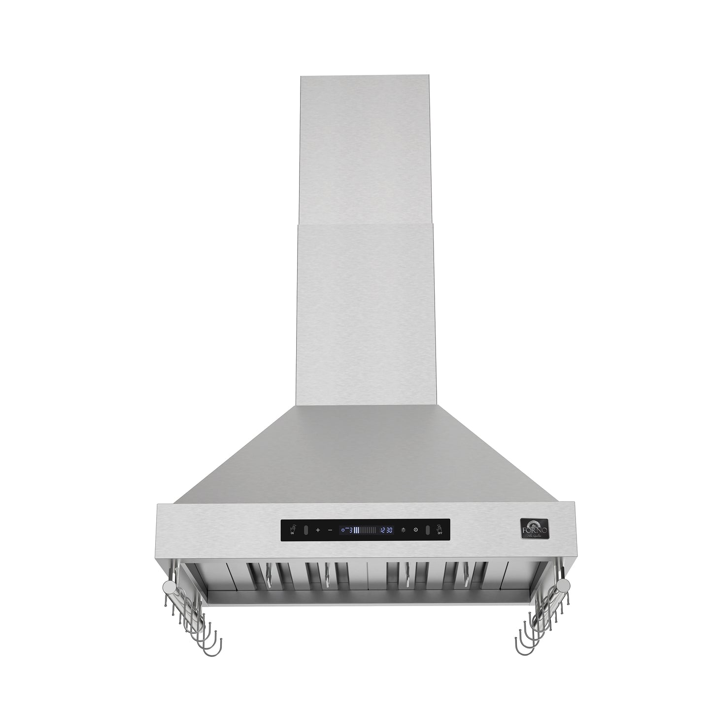 Forno Venezia 30 Inch Wall-Mounted Range Hood with Touch Controls and Baffle Filters