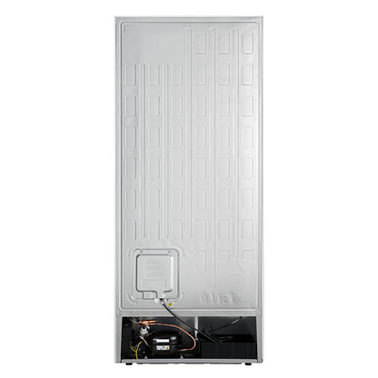 Forno Maderno 28-Inch Convertible Freezer/Refrigerator in White with Antique Brass Handle, 13.6 cu.ft. Right Swing