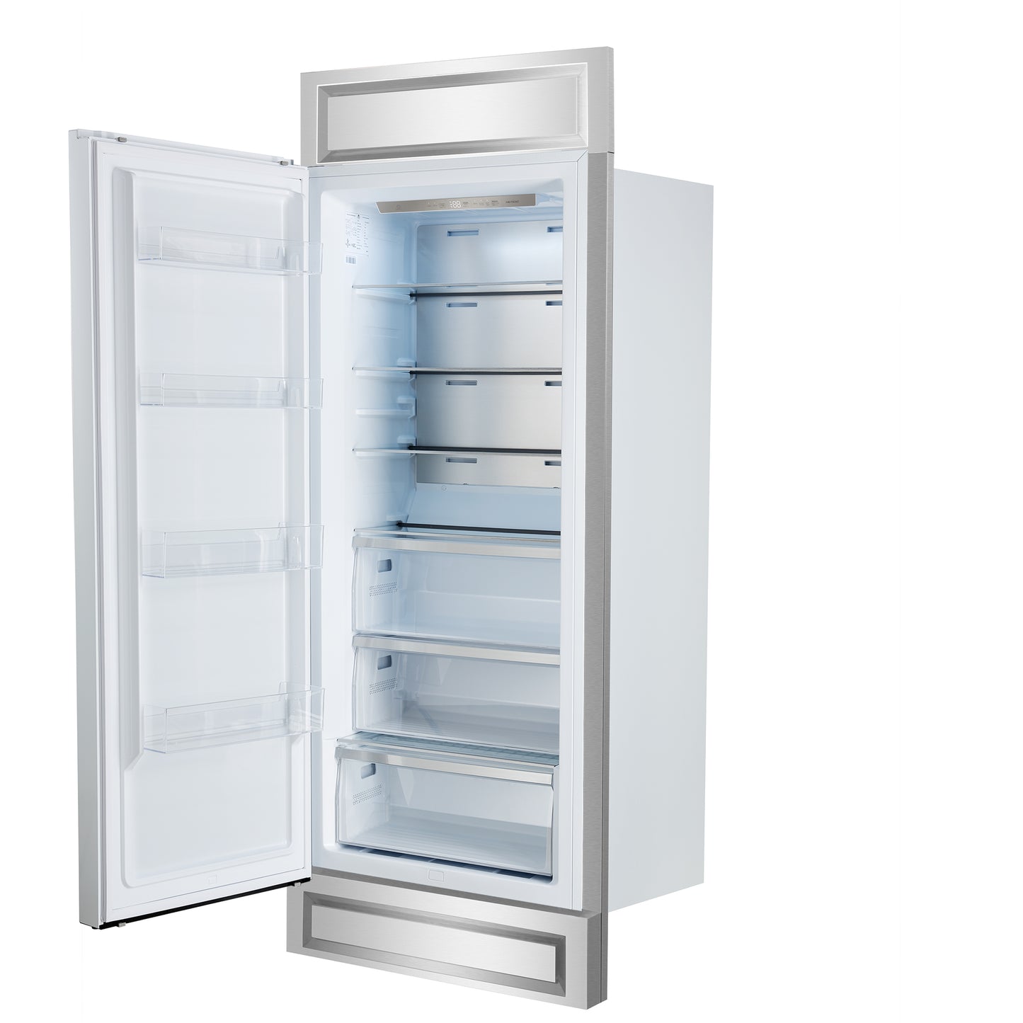 Forno Maderno 28-Inch Built-In Convertible Refrigerator, 13.6 cu.ft, Left Swing, Decorative Grill, ENERGY STAR Certified