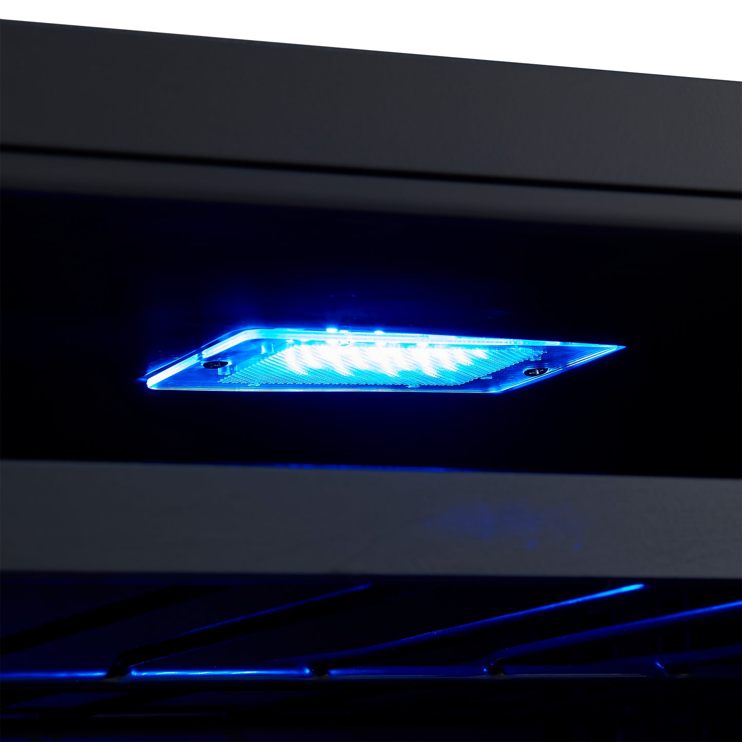 Forno Bacchino 24 Inch Wine Cooler, Stainless Steel, with LED Lighting, Triple Glass Door, 51 Bottle Capacity, Built-In or Freestanding